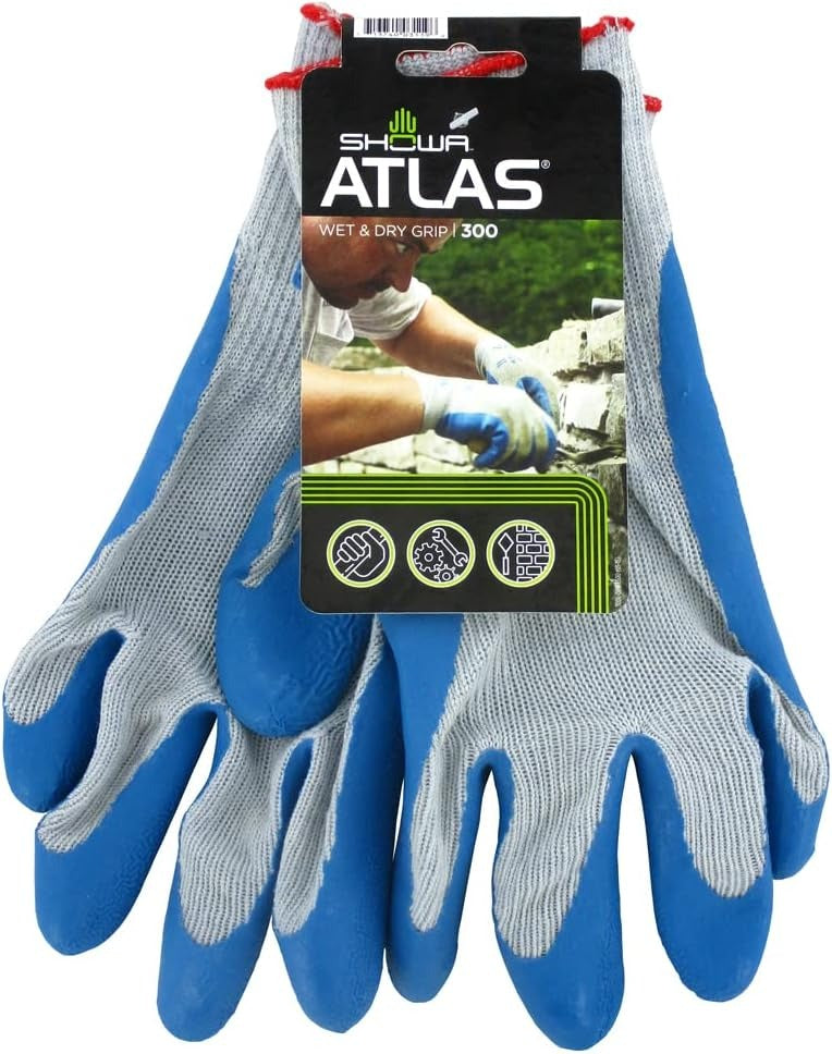 SHOWA Showa 300S-07.RT Atlas Fit General Purpose Gloves (Small)