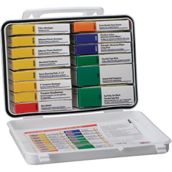 First Aid Only 239AN 16-Unit First Aid Kit Plastic Case