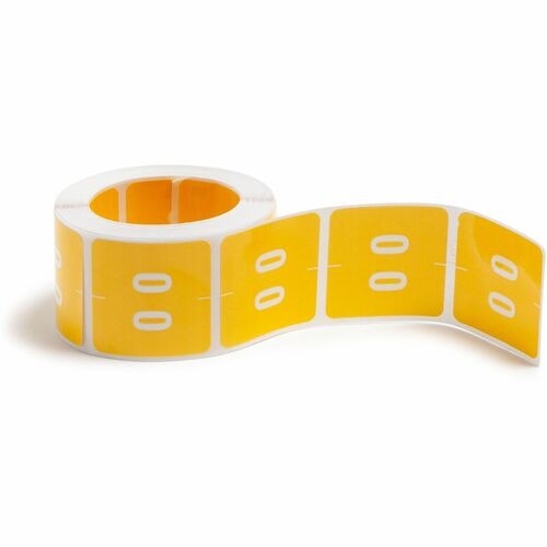 SMEAD Smead SMD67420 End Tab Numeric File Label Yellow Roll 250