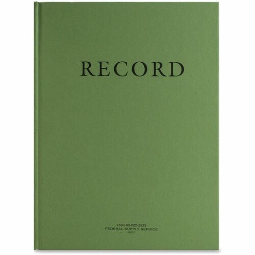 UNITED BOOK PRESS United Book Press UBP753002223525 Hardbound Log Book Green