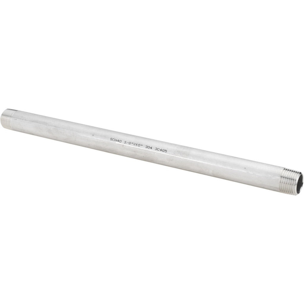VALUE COLLECTION Value Collection 4BN3/8X10 Ss Pipe Nipple Sch 40 Npt