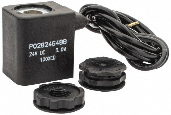 PARKER Parker P2FCG448 Solenoid Coil 24 Vdc Class F IP65