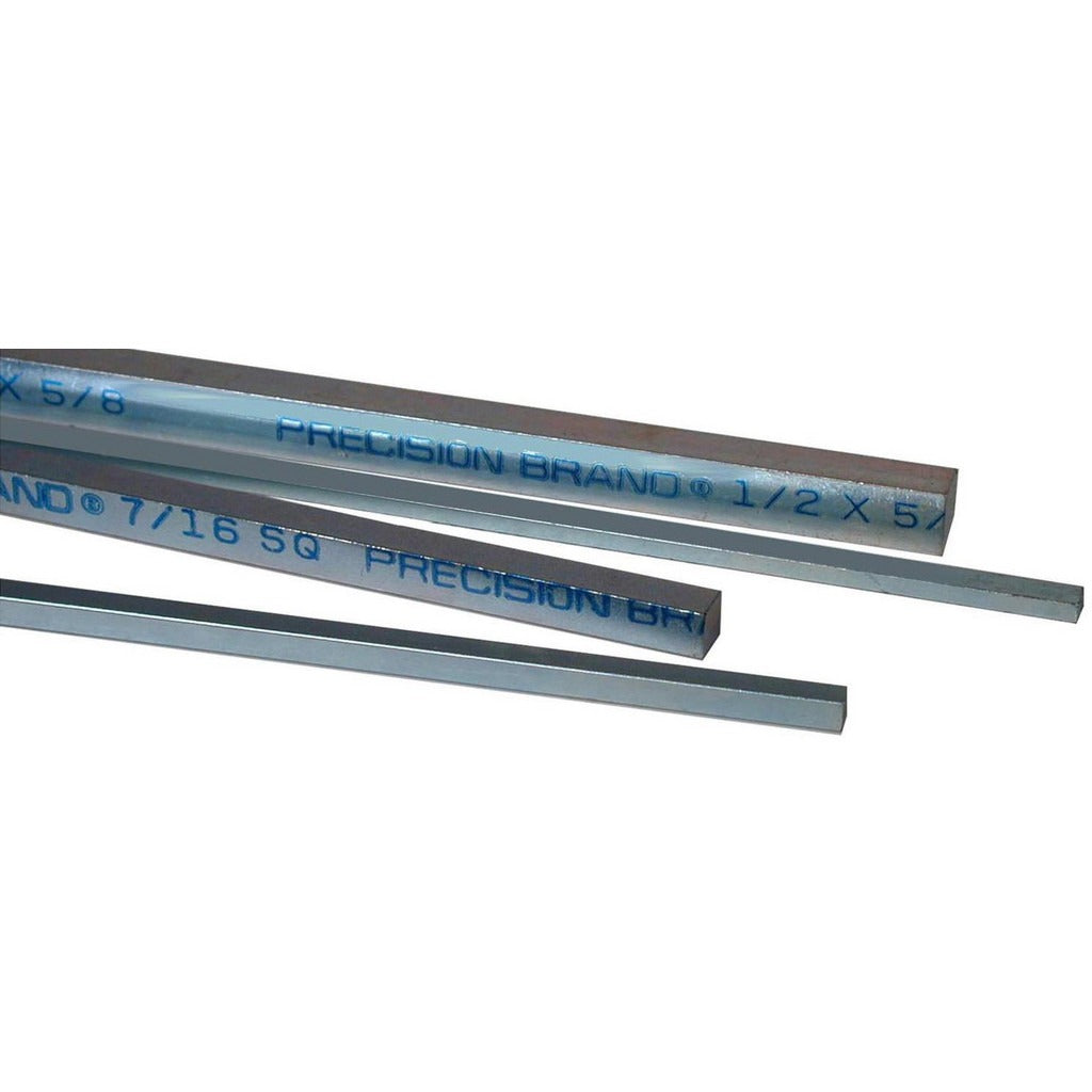 PRECISION BRAND Precision Brand 54251 Square Key Stock 0.25x0.25x24 in Steel