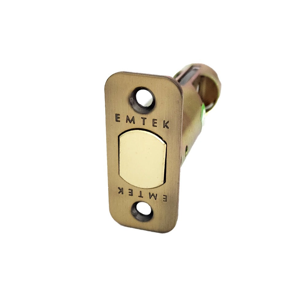 EMTEK Emtek LC4-DBLCH237R-US7 Radius Deadbolt Latch 2-3/8 in Backset
