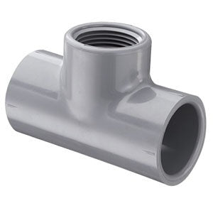 SPEARS Spears 802-060CF CPVC Tee Socket x Socket x FNPT Sch 80 Fabricated (6 in)