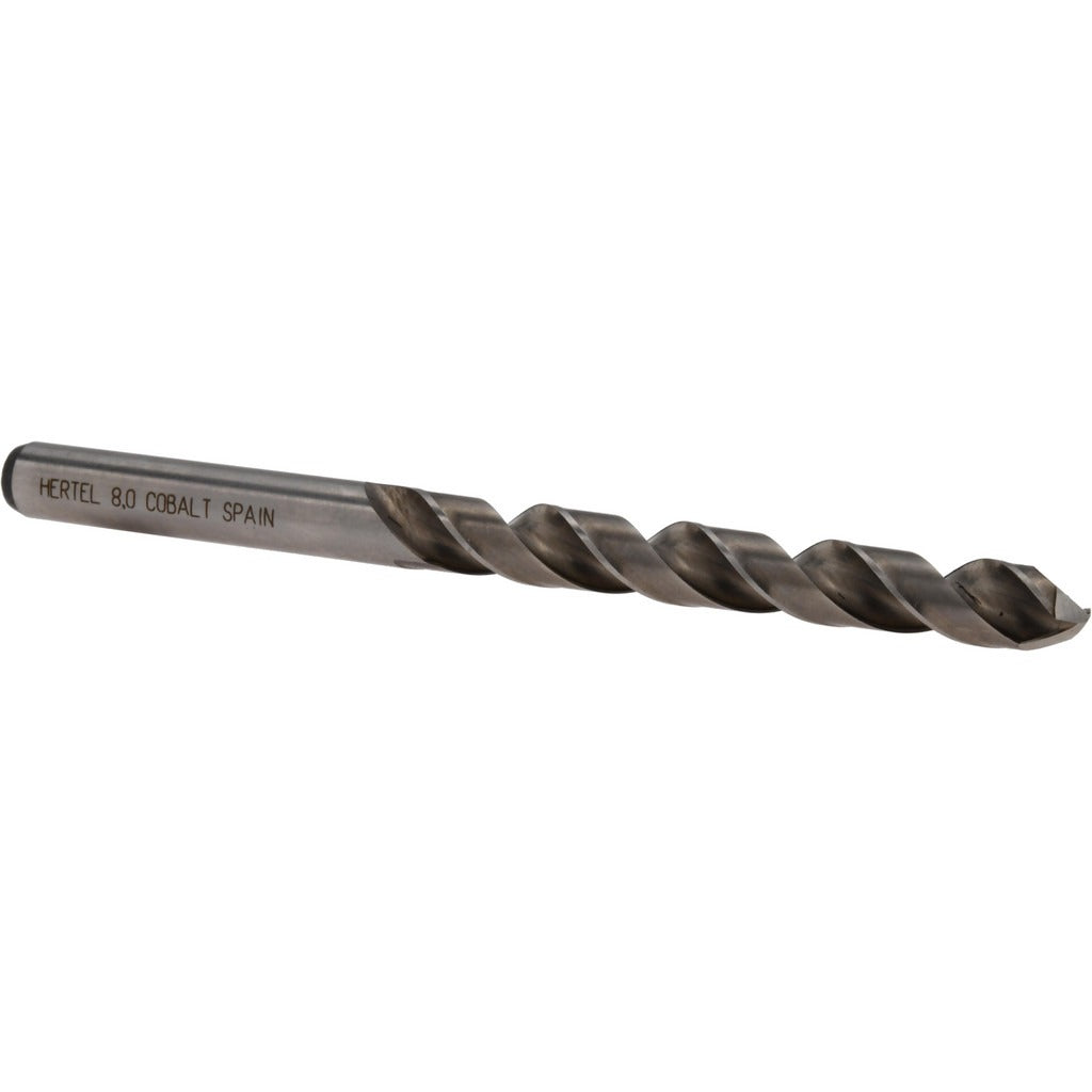 HERTEL Hertel 42284 Cobalt Jobber Drill 8.00 Mm 135 Deg