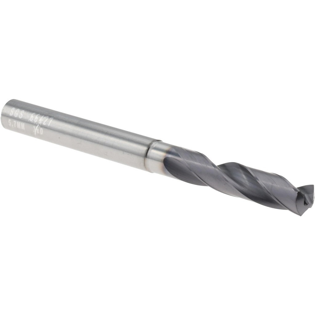 KYOCERA SGS PRECISION TOOLS Sgs 66427 Screw Machine Drill Bit 11/64 in Solid Carbide