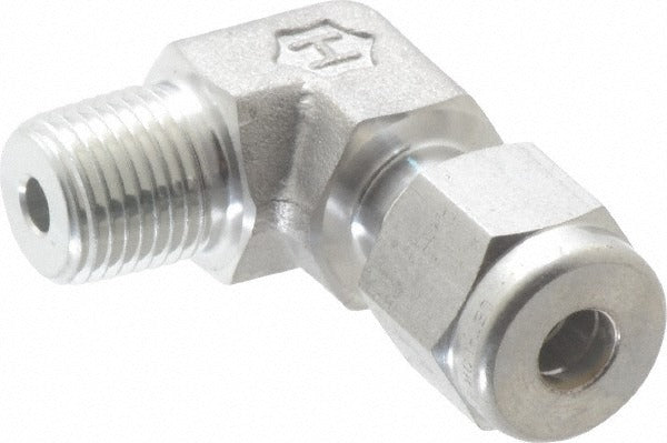 HAM-LET Ham-let 3002177 Compression Male Elbow 1/8 in Mnpt 316 Ss