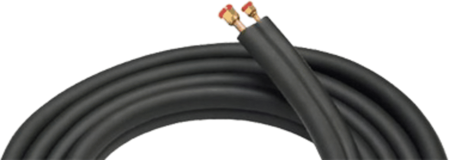 Mitsubishi MLS141212T-100 Line Set, 1/4 x 1/2 x 100' Insulation 1/2 ...