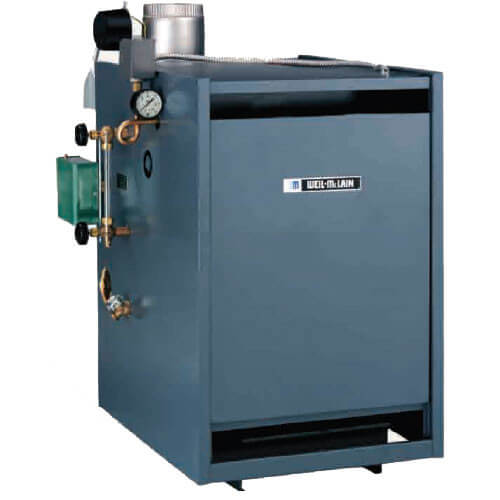 WEIL-MCLAIN Weil-McLain 119354330 Natural Gas Fired Cast Iron Steam Boiler 100K BTU 82%