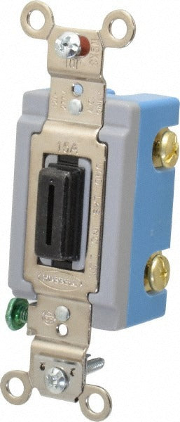 HUBBELL Hubbell Wiring Device-kellems HBL1201L Key Lock Wall Switch