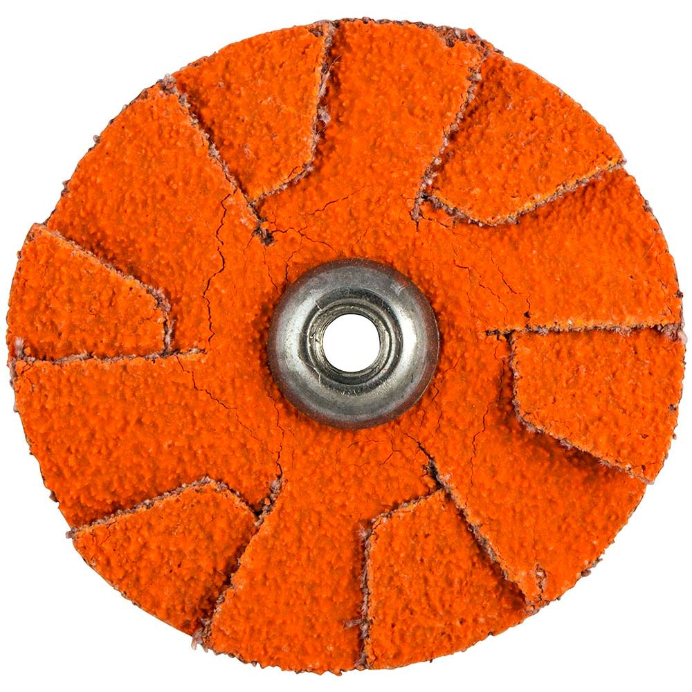 NORTON Norton 66261195368 Slotted Overlap Disc 80 Grit Ceramic