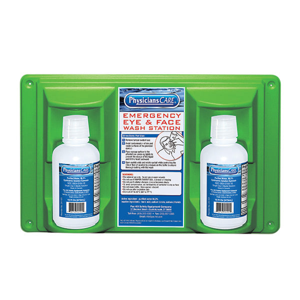 Physicians Care 24102 Eyewash Station Double Bottle 16 oz Replacement MPN