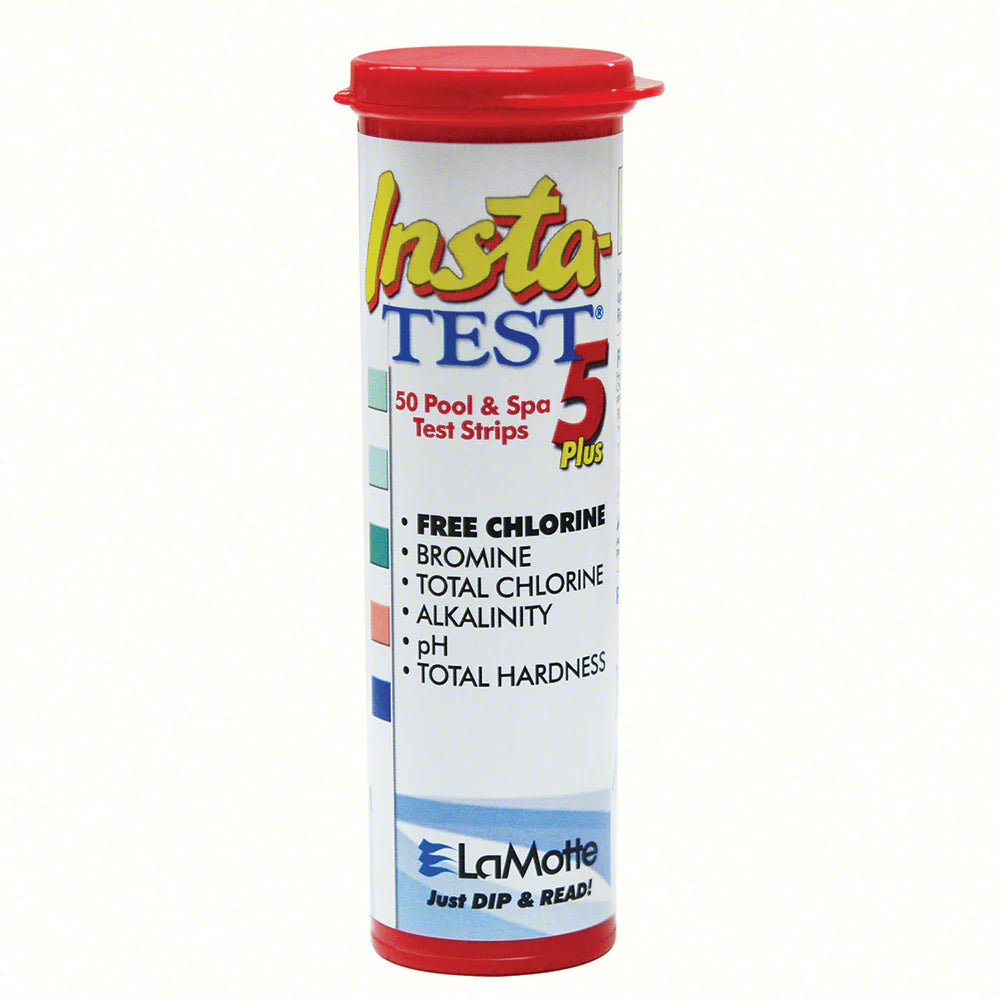 LaMotte 2977-12-PT Test Strips, Insta-Test 5-Way Strips, 50ct