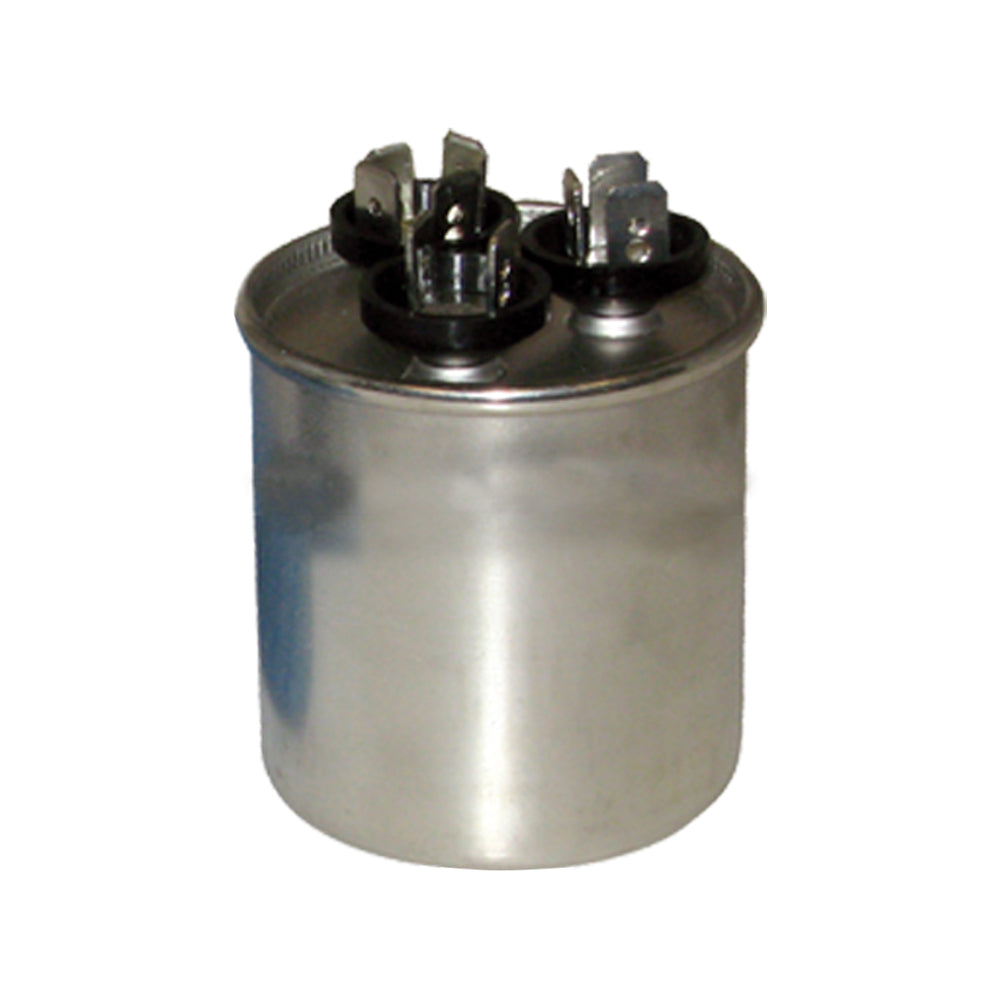 Mars PPS525440RD Fixed Capacitor, Dual Run, 25/5 MF, 440 VAC, 50/60 Hz, Round