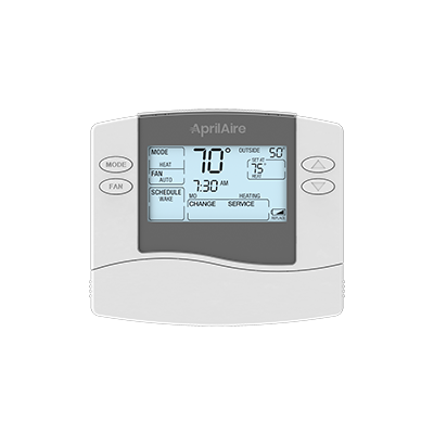 Aprilaire 8444 Non-Programmable Thermostat Single-Stage Heating/Cooling