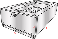 Daikin FXMQ15PBVJU FXMQ_PBVJU Indoor Concealed Ducted VRV Fan Coil