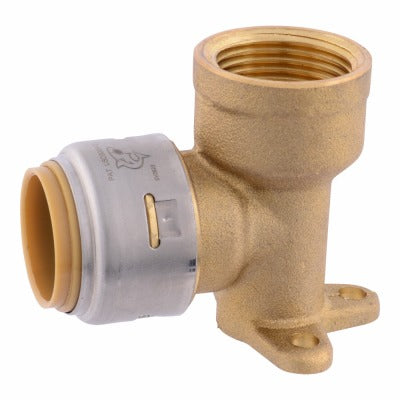 SHARKBITE Sharkbite/cash Acme U340LFA 3/4 in Drop Ear Elbow Push Fit