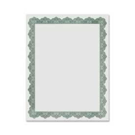 GEOGRAPHICS Geographics 39452 Blank Award Certificate Green 25 Pack
