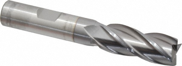 CLEVELAND CONTROLS Cleveland C33267 Square End Mill 9/16 in 4 Flute Hss Ticn