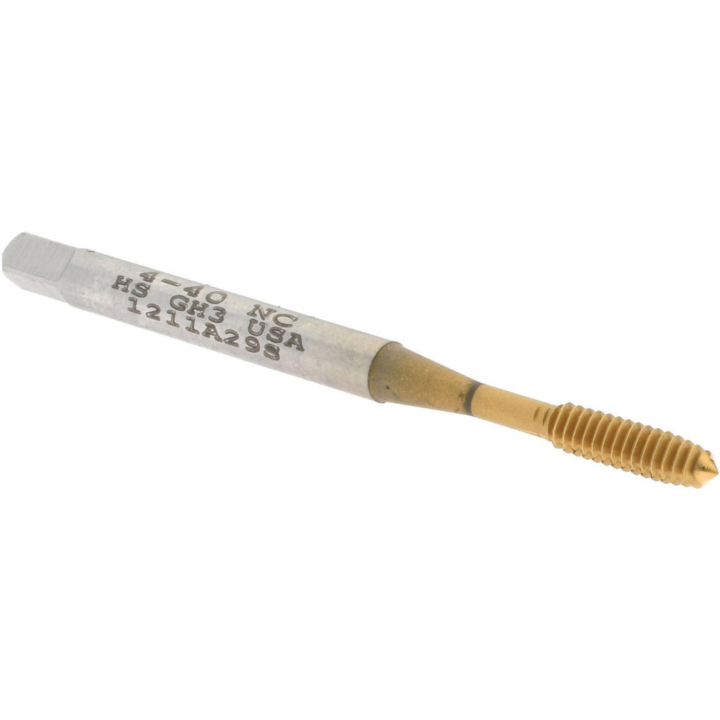 HERTEL Hertel K010314AS25 Thread Forming Tap 4-40 Unc Plug Hss Tin