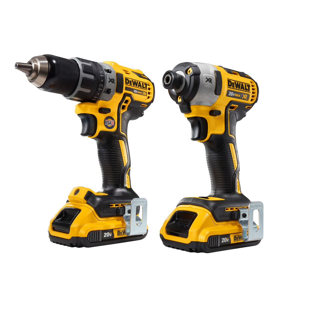 DeWalt DCK283D2 20V MAX XR Brushless Cordless Drill and Driver Combo Kit