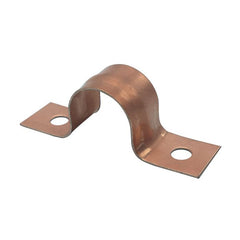 Wal-Rich 2422004 Copper Clad Two-Hole Pipe Strap, 1/2 CTS