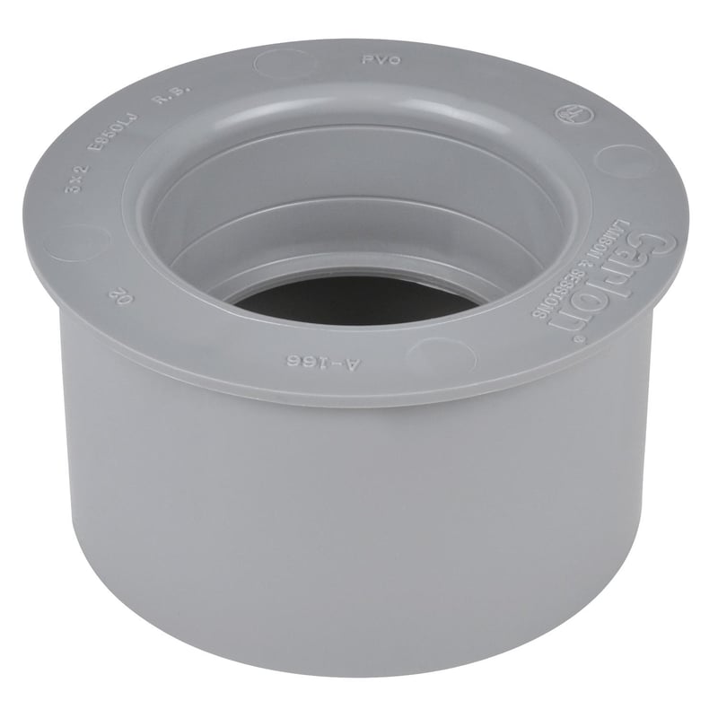 CANTEX CANTEX 5142227 4IN x 3IN Reducer Bushing, PVC
