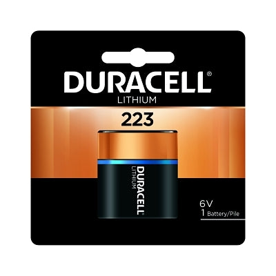 Duracell DURDL223ABPK Lithium Battery 6V 223 1PK