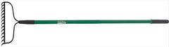 UNION TOOLS 2432200 Bow Rake 14 in Steel Blade 51 in Fiberglass Handle