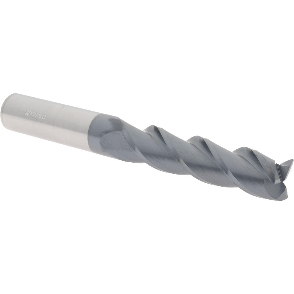 ACCUPRO Accupro 12182264 Square End Mill 3/4 in 3 Flute Solid Carbide