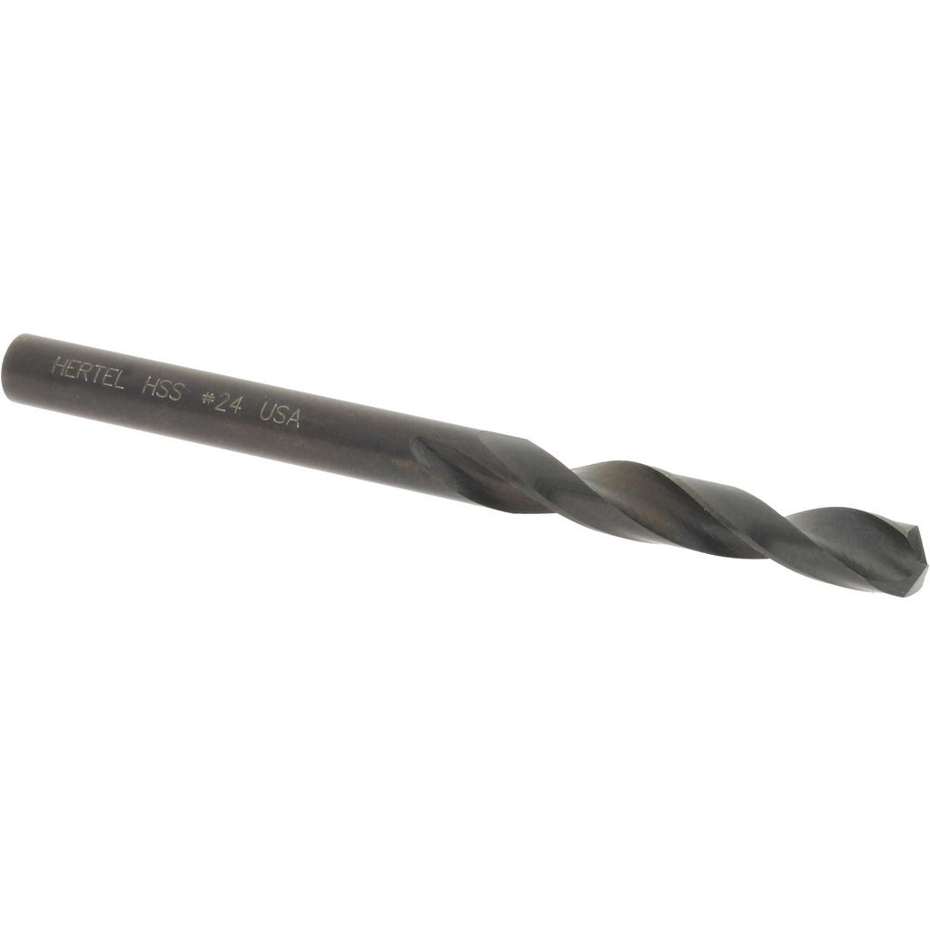 HERTEL Hertel 2386316 Screw Machine Drill Bit Size 24 Hss