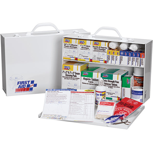 First Aid Only 245OFAO 2-Shelf, 75-Person First Aid Station