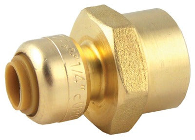 SHARKBITE Sharkbite U066LFA Push Fit Reducing Connector 1/4x1/2 Fip