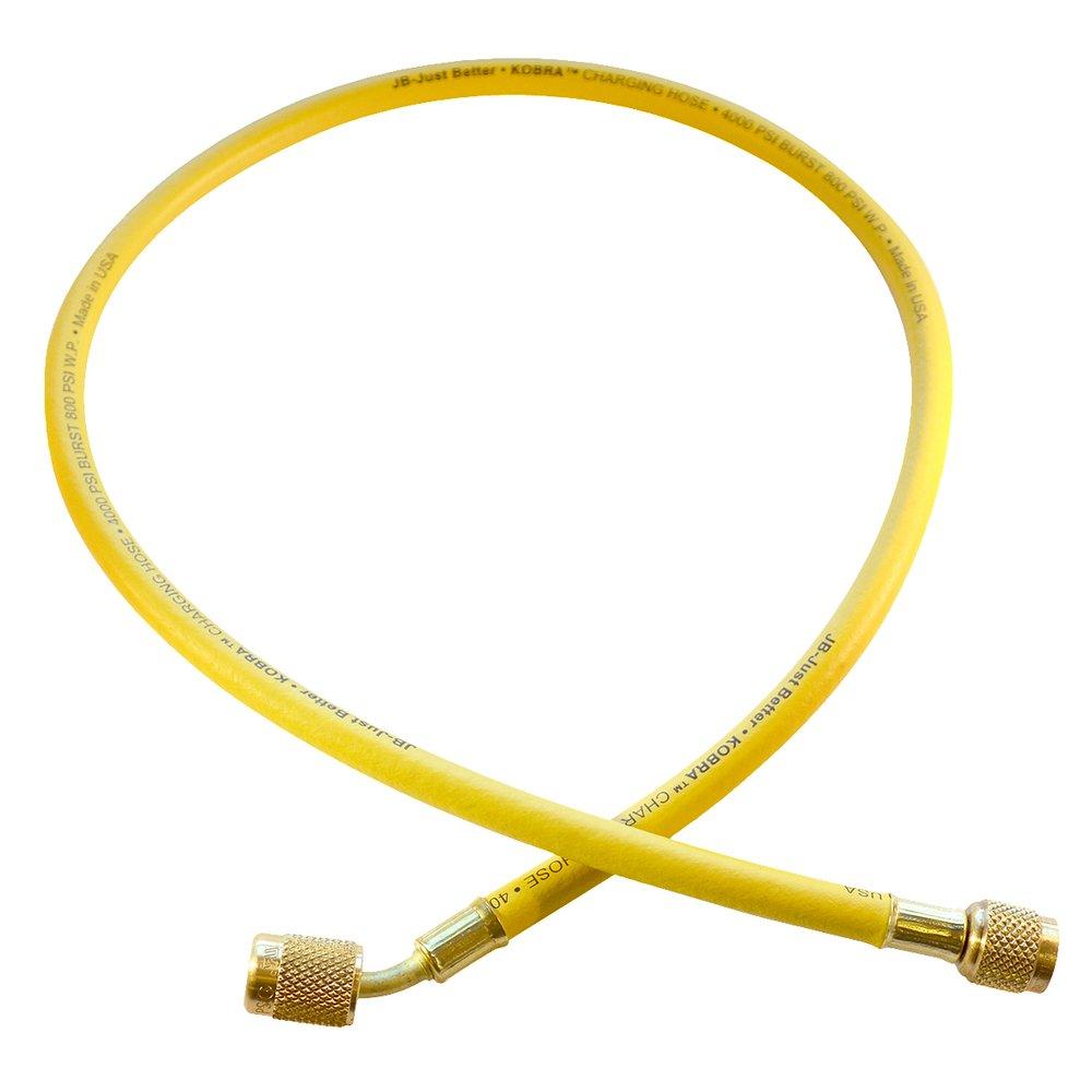 JB Industries CLS-60Y Charging/Vacuum Hose Low Loss 60 in Yellow