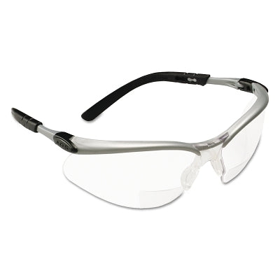 3M 7000127491 BX Reader Protective Eyewear +2.5 Diopter Silver Frame