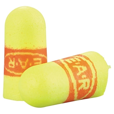 3M 7000052720 E-A-Rsoft SuperFit Earplugs Polyurethane Red/Yellow Uncorded Regular 200 pair per box