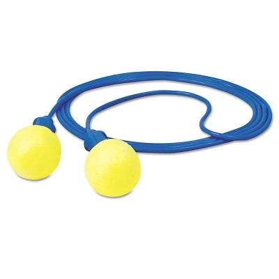 3M 7000052745 E-A-R Push-Ins Foam Earplug Polyurethan Blue/Yellow Corded