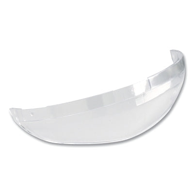 3M 7000127233 Replacement Chin Protector CP8 Clear Polycarbonate 3 in H 8 in L