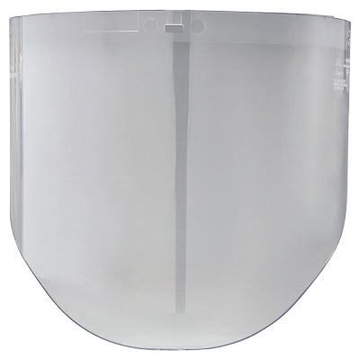 3M 7000002339 Clear Polycarbonate Faceshield WP96 Uncoated Molded 14.5 in L x 9 in H