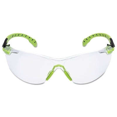 3M 7100079049 Solus 1000 Series Safety Glasses Clear Lens Green/Black Frame