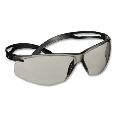 3M 7100228721 SecureFit 500 Series Protective Eyewear Polycarbonate Anti-Scratch Anti-Fog Gray Black