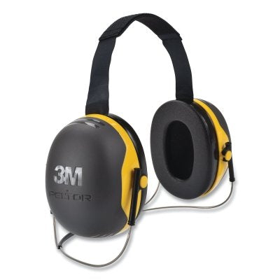 3M 7100123156 Peltor X2 Earmuffs, 25 dB NRR Behind-the-Head