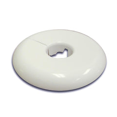 Jones Stephens F07150 1-1/2 Ips Flexible Plastic Floor and Ceiling Plate in White