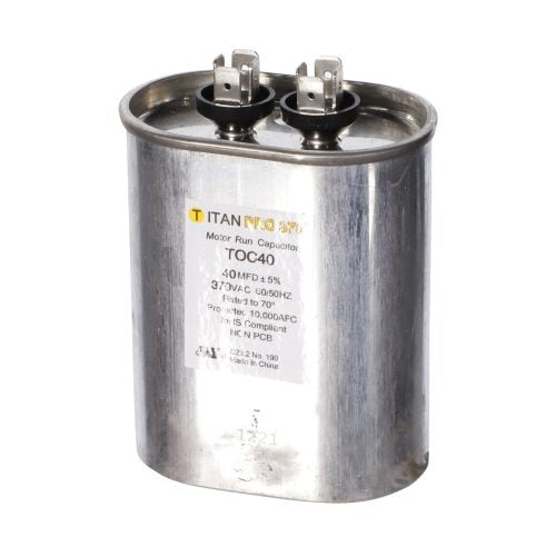 PACKARD Packard TOC40 Run Oval Capacitor 40 MFD 370 VAC (Oval) A802-145