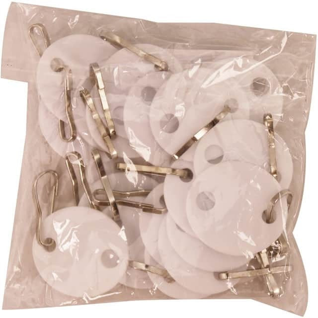 SPARCO Sparco SPR02886 Oval Key Tags 20/Pack (0.75in x 1.10in)