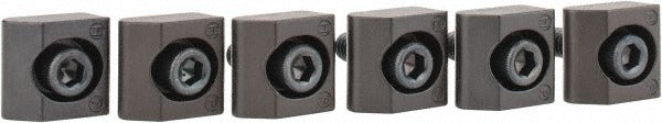 MITEE-BITE Mitee-bite 26050 Serrated Steel Toe Clamp 1/4-20 6 Pack