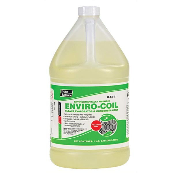 HYDRO BALANCE HYDRO BALANCE H-EC01 Condenser Coil Cleaner and Brightener Liquid 1 gal