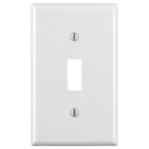 LEVITON Leviton M24-88001-WMP Toggle Switch Wall Plate Power (10-Pack)