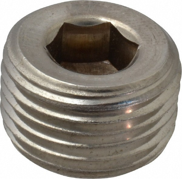 MERIT BRASS Merit Brass 618B-08 Hex Countersunk Plug 1/2 in 316 Ss